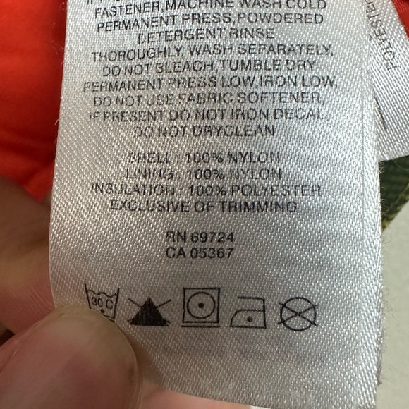 Columbia Kids Plaid Jacket Size 12M Green Yellow Red Lined Coat - Picture 7 of 8